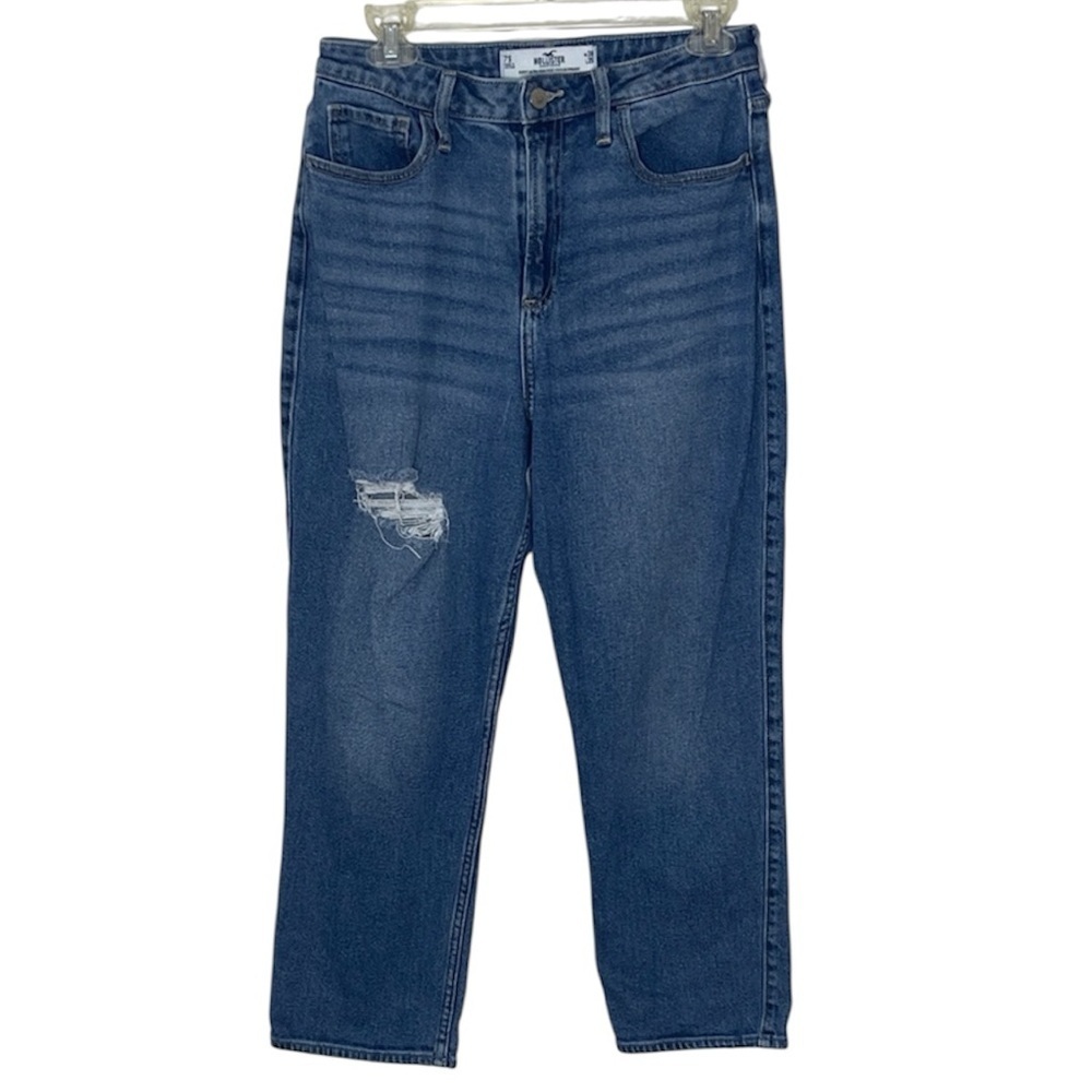 ❤️ HOLLISTER Curvy Ultra High Rise Vintage Straight Jeans Size 28